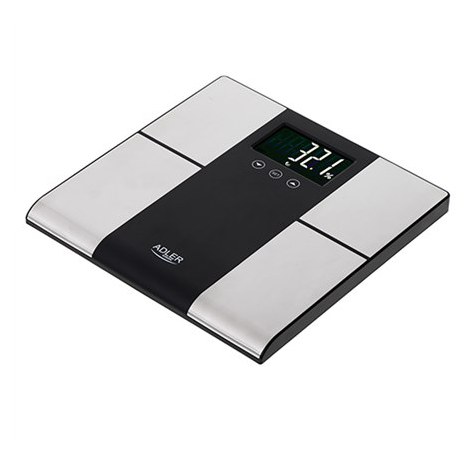Adler Bathroom scale with analyzer AD 8165  Maximum weight (capacity) 225 kg Accuracy 100 g Body Mass Index (BMI) measuring Stai